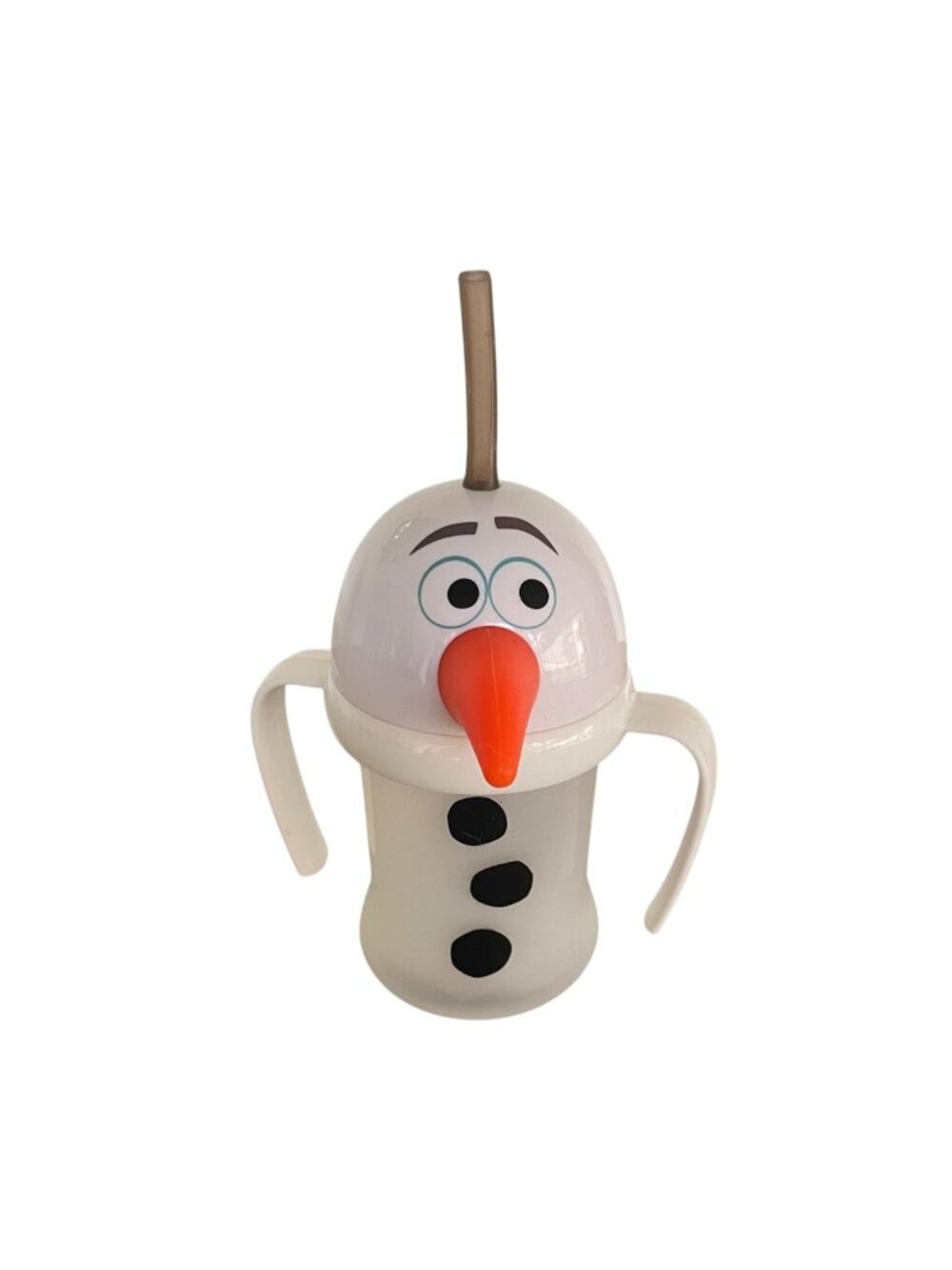 Disney Store Frozen Olaf Kids Cup with Straw